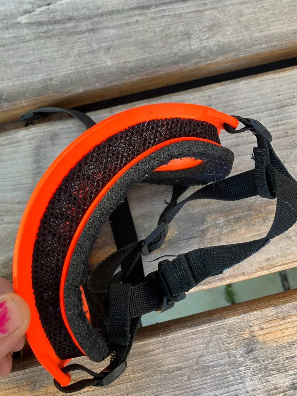 . 🐶 Rex Specs Dog Goggles Size Med | UV Eye Protection for Dogs | Orange Black